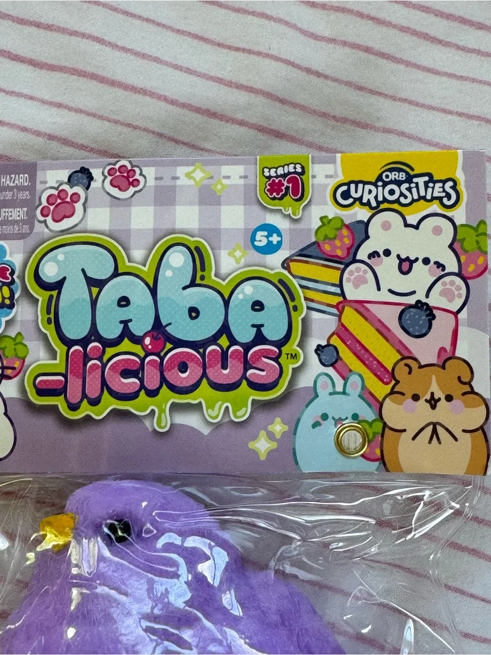 Tabalicious Purple Chick Squishy Toy By OrbCuriosities Series 1 New NWT